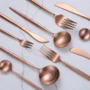 Annie Rose Gold Flatware 6 pc Set