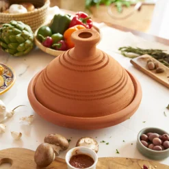 Authentic Unglazed Moroccan Tagine