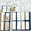 Blue Indigo Cotton Dinner Napkins - Set of 4