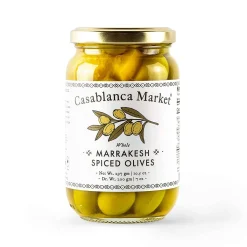 Casablanca Market Marrakesh Spiced Green Olives