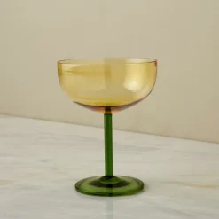 Colored Drinking Glass
