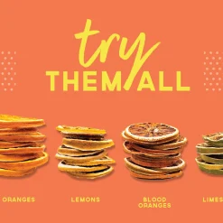 Dehydrated Orange Wheels (Small Case)