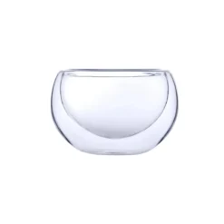 Double Wall Glass Tea Cup - 2oz 2"D