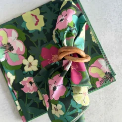 Flower Bloom Cloth Napkins, Set of 4