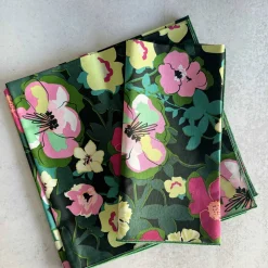 Flower Bloom Cloth Napkins, Set of 4