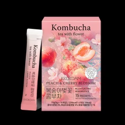Flower Kombucha Powder: Peach & Cherry Blossom
