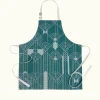 Frank Lloyd Wright 100 % Cotton Printed Aprons, 32" x 28"