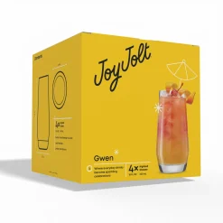 Gwen Highball Everyday Drinking Glasses 18 oz - Set of 4