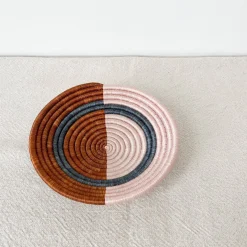 Handwoven Sisal Basket — Gitarama, Rwanda (8")