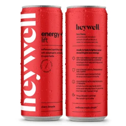 Heywell Energy + Lift Cherry Limeade 12-Pack