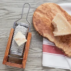 Italian Olivewood Box Cheese Grater