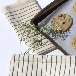 Ivory Cotton Tea Towels - Set of 2