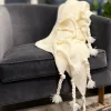 Ivory Knit Throw Blanket