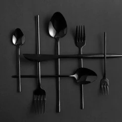 Jewel Flatware Set - Black