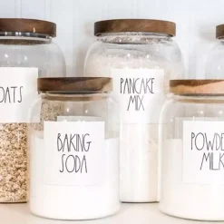 Large Glass Storage Jars