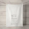 Mamoul Recipe Linen Tea Towel
