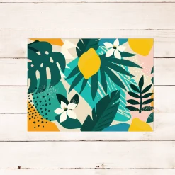 Monstera Summer Placemat