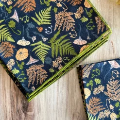 Nature Walk Cloth Napkins, set of four