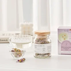 Original Flower Tea 10g Glass Jar - 8 Variations
