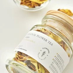 Original Flower Tea 10g Glass Jar - 8 Variations