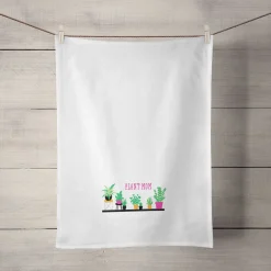Plant Mom Tea Towel