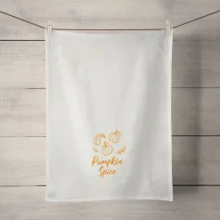 Pumpkin Spice Tea Towel