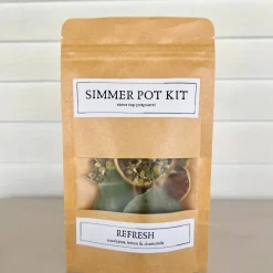 Refresh Simmer Pot Kit - Eucalyptus, Lemon & Chamomile