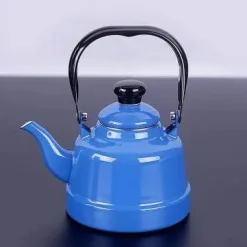 Retro Enamel Double Tea Pot