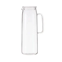 Safi Glass Pitcher with Clear Lid