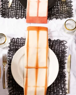 Shibori Hand Dyed Napkins - Set of 4