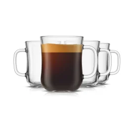 Single Wall Coffee Cup 16oz - set of 4
