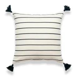 Striped Hand-Woven Moroccan Pillow