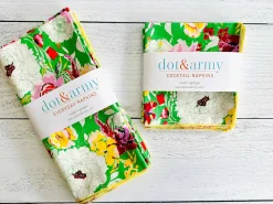 Terrace Garden Cloth Napkins, set of four