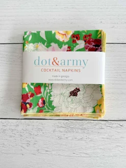 Terrace Garden Cloth Napkins, set of four