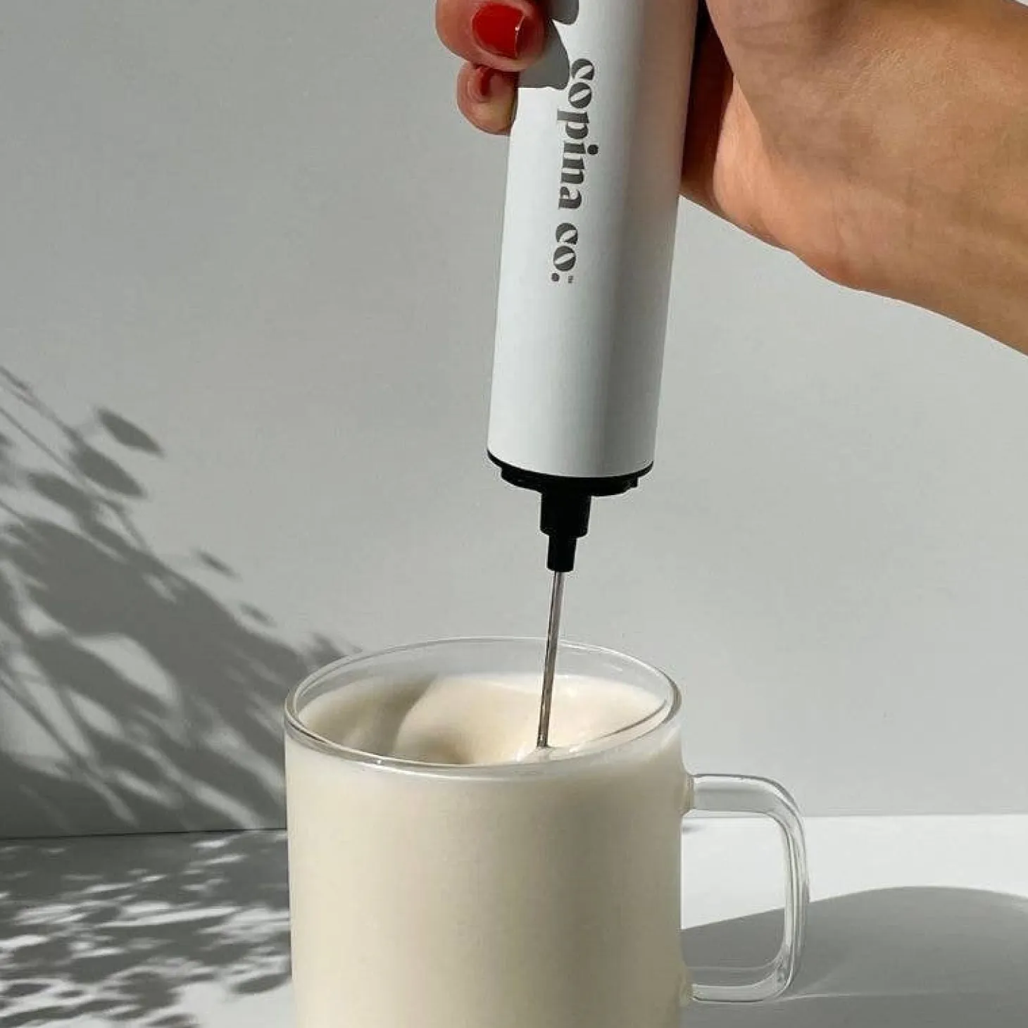 The Whisk Electric Milk Frother