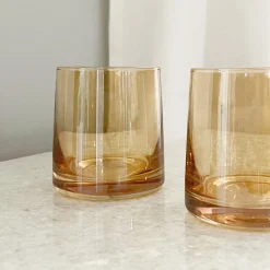 Tinted Drinking Glass