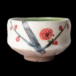 Ume Plum Blossoms Mini Matcha Bowl – 8 oz